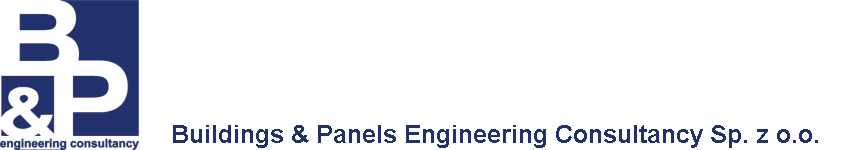 Logo firmy BUILDINGS & PANELS ENGINEERING CONSULTANCY SPÓŁKA Z OGRANICZONĄ ODPOWIEDZIALNOŚCIĄ