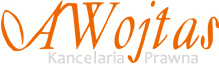 Logo firmy "A. WOJTAS" A. KOWALCZYK KANCELARIA PRAWNA SPÓŁKA KOMANDYTOWA