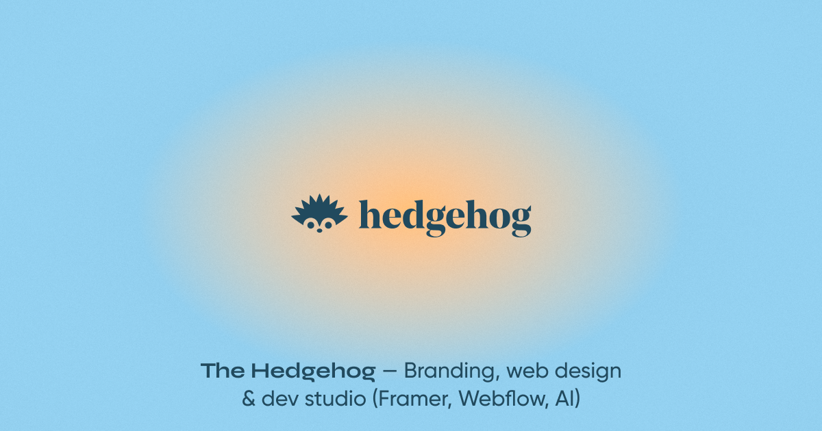 Logo firmy THE HEDGEHOG SPÓŁKA Z OGRANICZONĄ ODPOWIEDZIALNOŚCIĄ