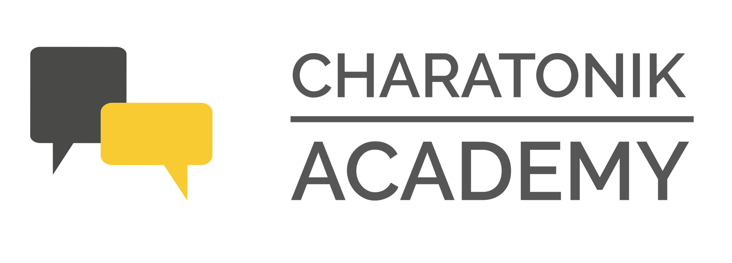 Logo firmy CHARATONIK ACADEMY SPÓŁKA Z OGRANICZONĄ ODPOWIEDZIALNOŚCIĄ