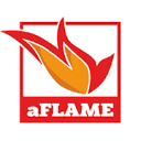 Logo firmy AFLAME SPÓŁKA Z OGRANICZONĄ ODPOWIEDZIALNOŚCIĄ