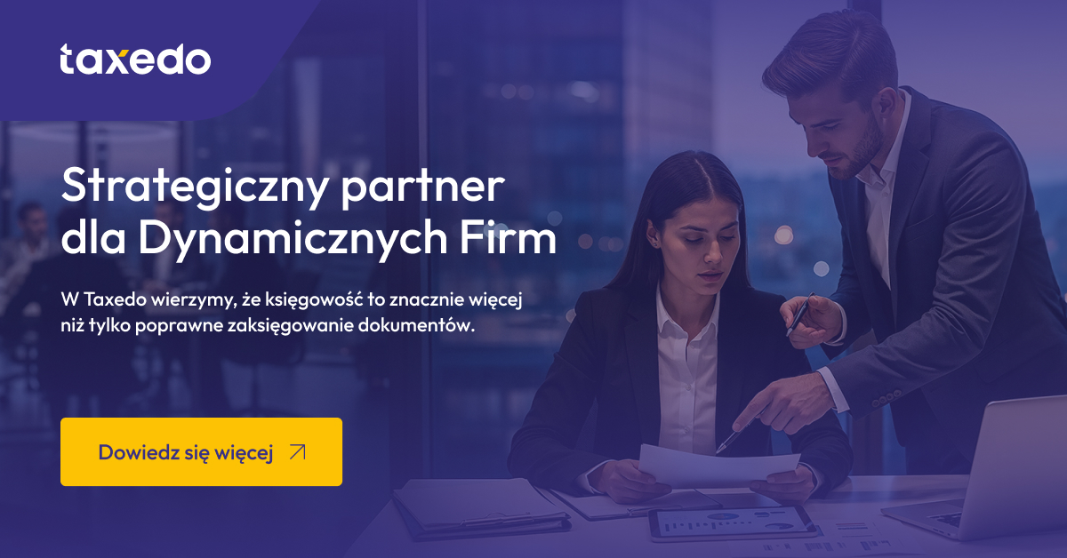 Logo firmy TAXEDO BV SPÓŁKA Z OGRANICZONĄ ODPOWIEDZIALNOŚCIĄ