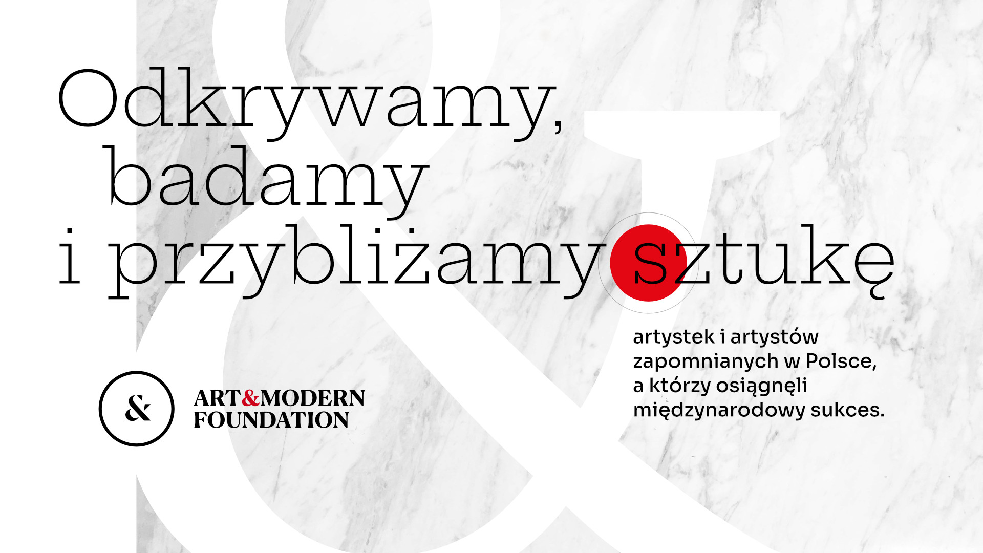 Logo firmy FUNDACJA ART & MODERN