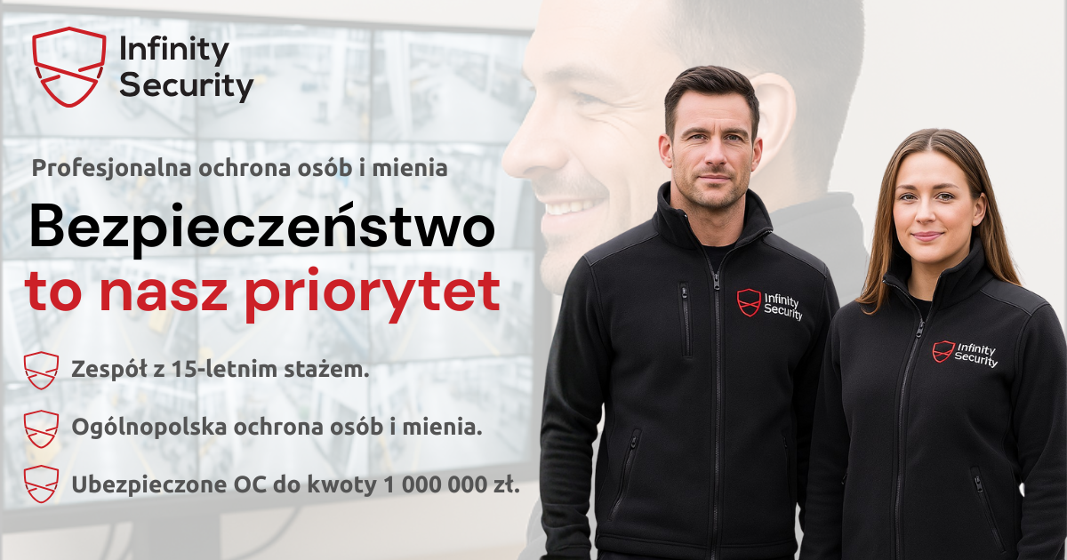 Logo firmy INFINITY SECURITY SPÓŁKA Z OGRANICZONĄ ODPOWIEDZIALNOŚCIĄ