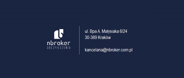 Logo firmy NBROKER UBEZPIECZENIA SPÓŁKA Z OGRANICZONĄ ODPOWIEDZIALNOŚCIĄ
