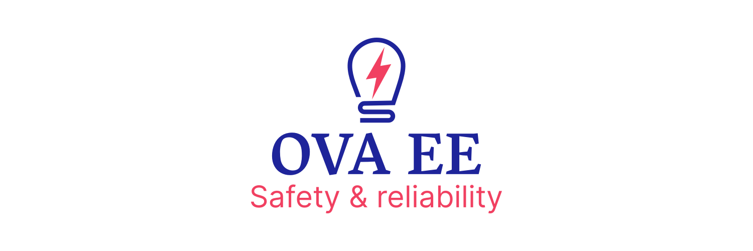 Logo firmy OVA ELECTRICAL ENGINEERING PROSTA SPÓŁKA AKCYJNA